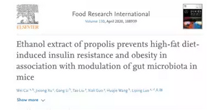 EFFECTS OF PROPOLIS ON OBESITY AND INSULIN SENSITIVITY