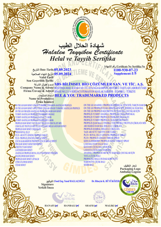 Halal Food Certificate 5 2024