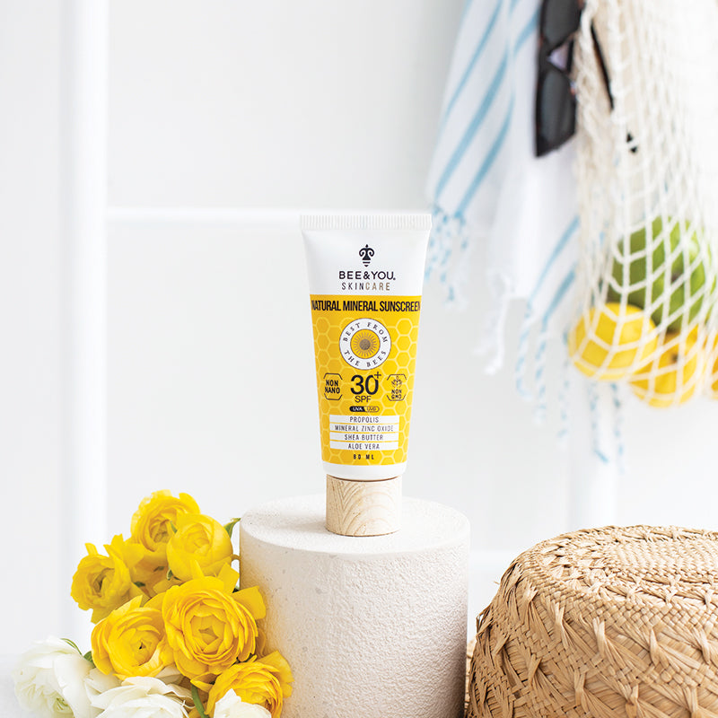 BEE&YOU Skincare Crème Solaire Minérale Naturelle
