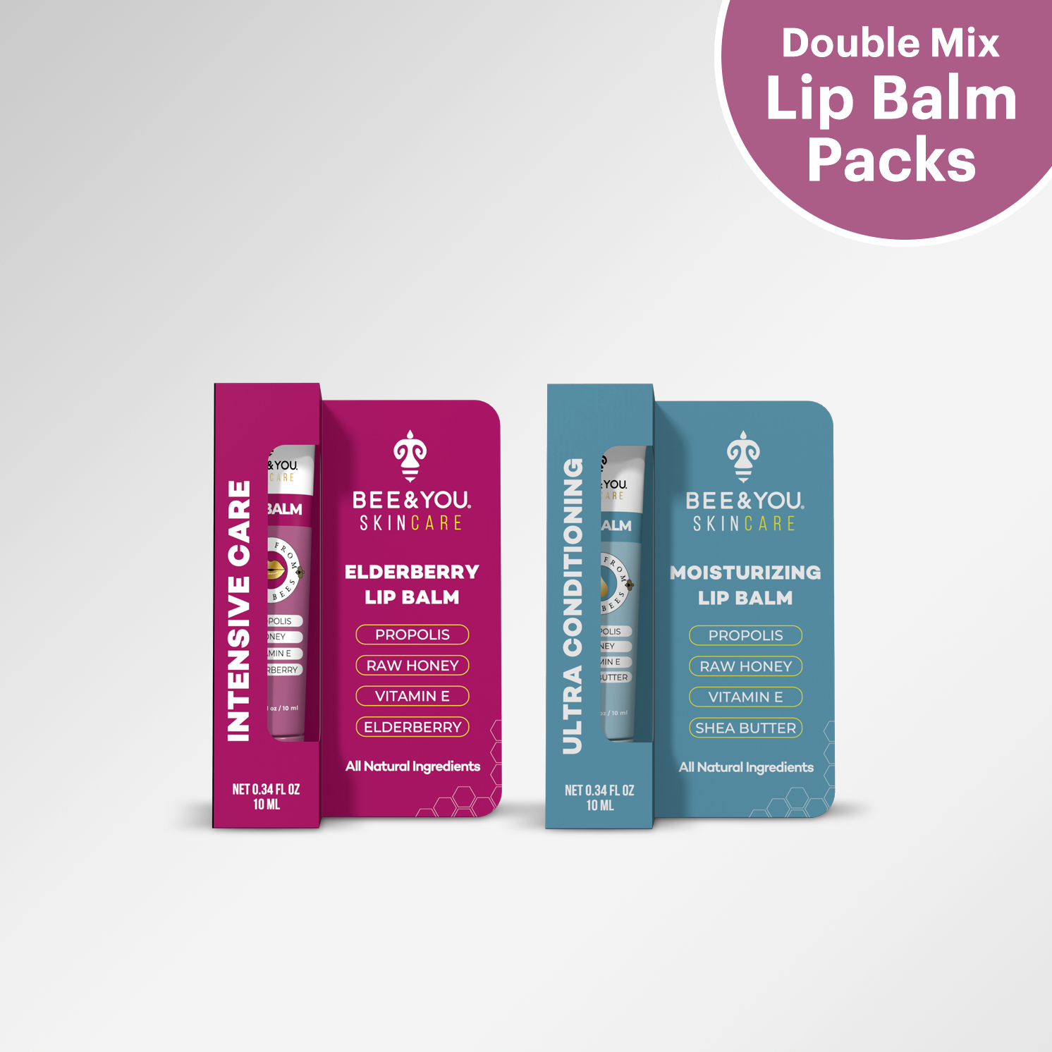 Double Mix Lip Balm Packs