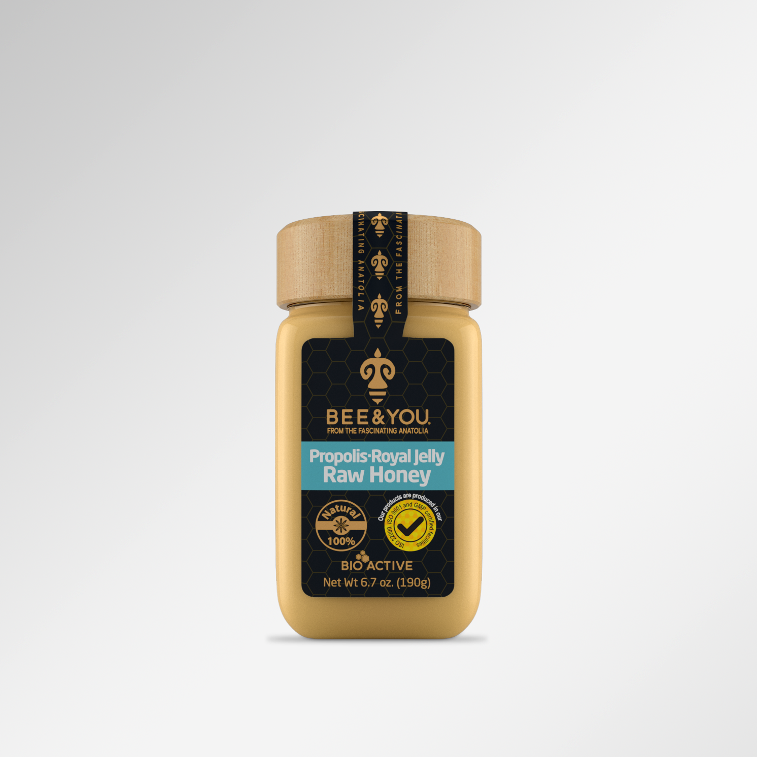 Biologische Royal Jelly Propolis rauwe honing