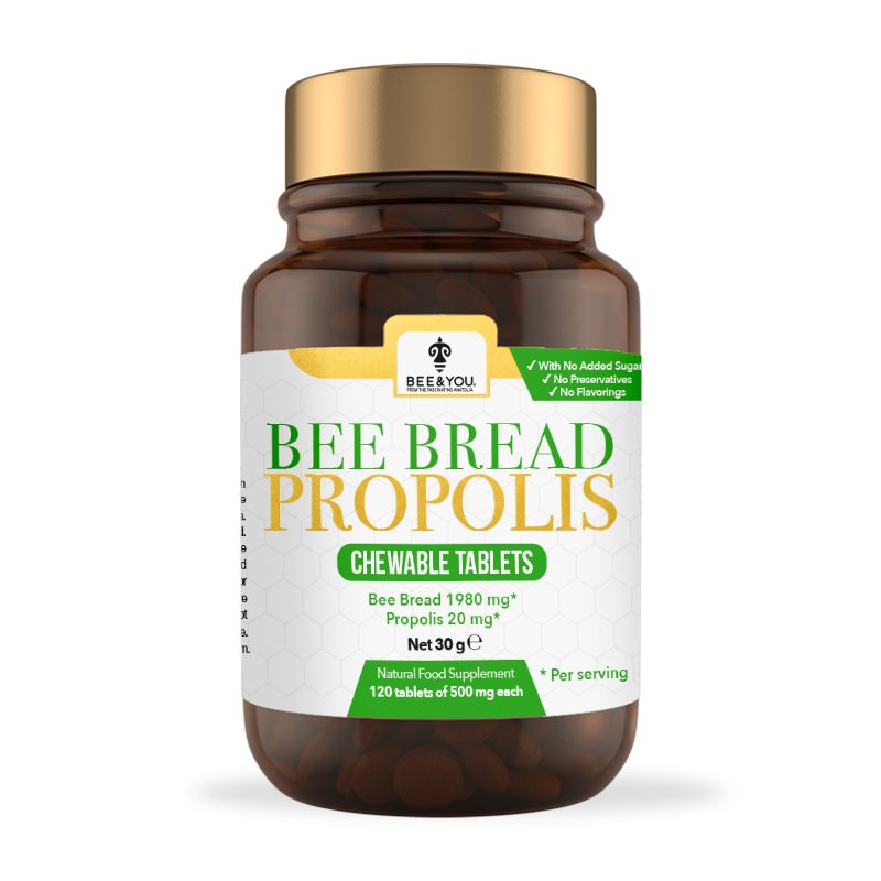 Bee Bread Propolis Chewable Tablet – Bee and You EU
