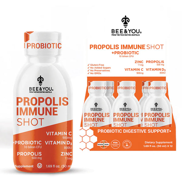 Kids Propolis Immune DayTime Shot - Probiotic, 50 ml x 12