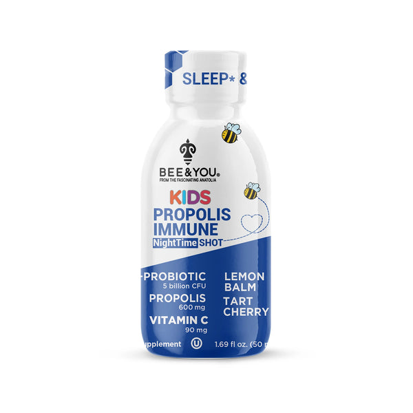 Kids Propolis Immune NightTime Shot - Probiotic, 50 ml x 12