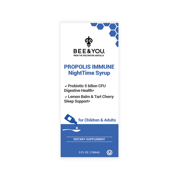 Propolis Immune NightTime Syrup - Probiotic, 150 ml