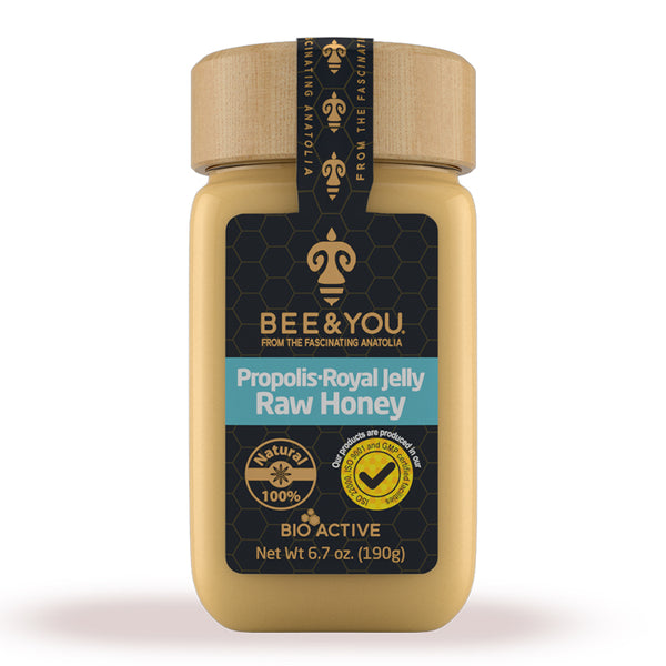 Organic Royal Jelly Propolis Raw Honey
