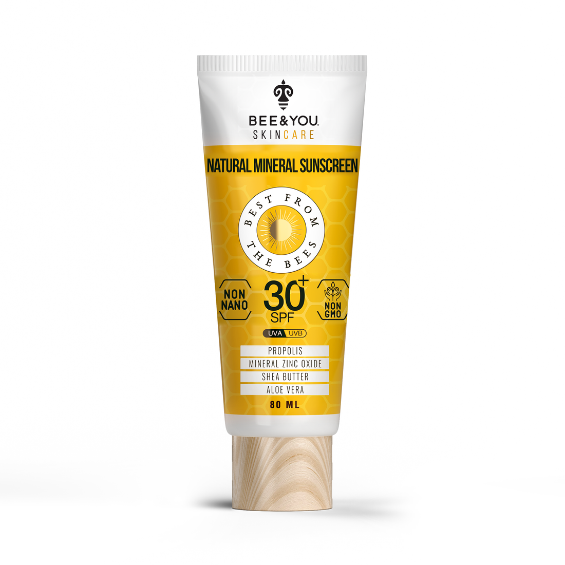 BEE&YOU Skincare Natural Mineral Sunscreen SPF 30 +