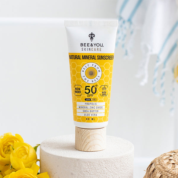 BEE&YOU Skincare Natural Mineral Sunscreen SPF 50 +