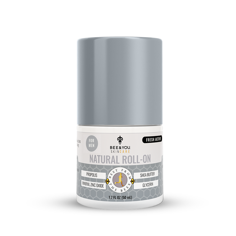 BEE&YOU Skincare Natural Roll-on Deodorant for Men