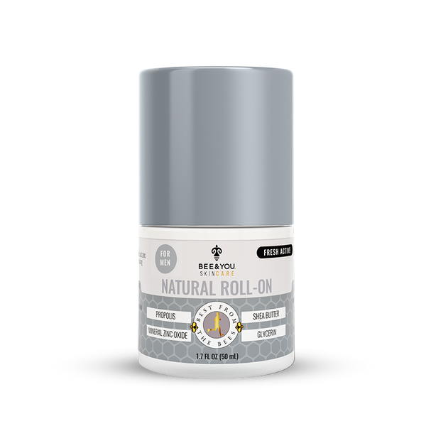 BEE&YOU Skincare Natural Roll-on Deodorant for Men