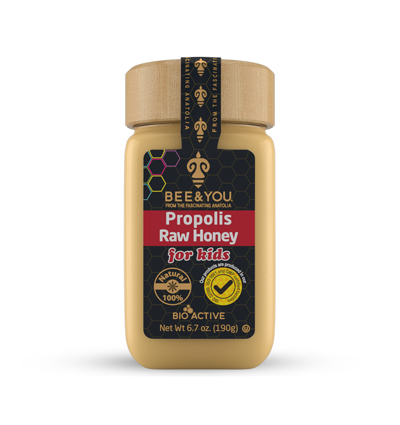 Raw Honey Propolis Mix for Kids