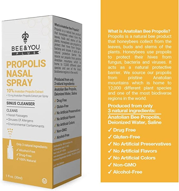 Plus Natural Propolis Nasal Spray