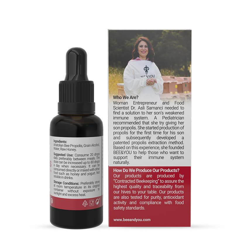 Propolis 50% Pure Liquid Extract - Ultra Plus Potency