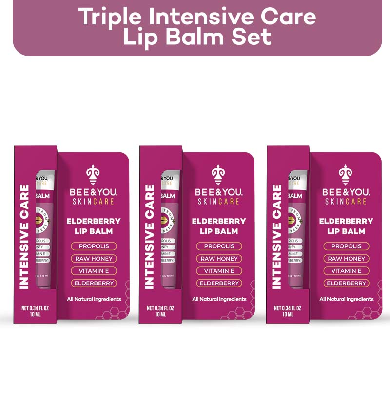 Triple Intensive Care Lip Balm Set