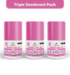 Triple Deodorant Pack - Women